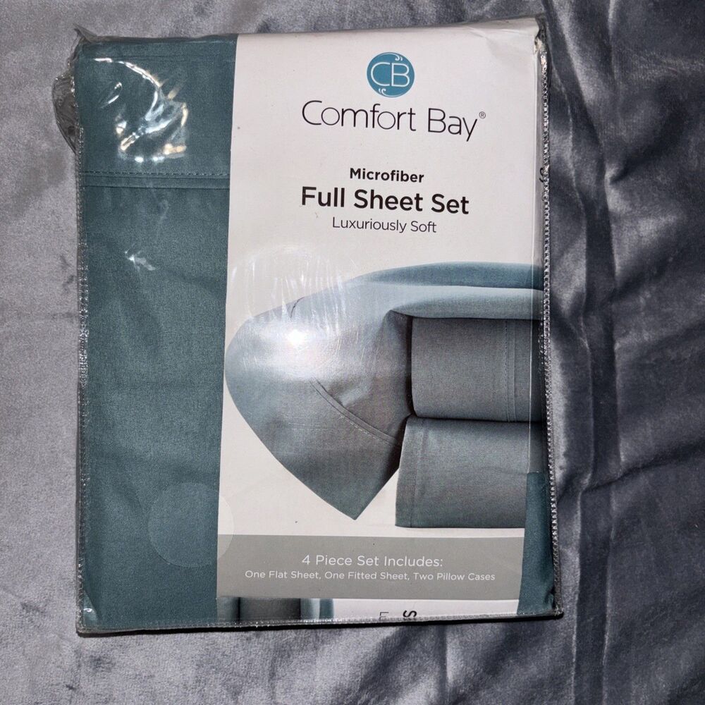 Comfort Bay Microfiber Full Sheet Set